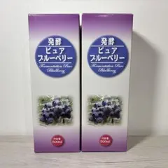発酵ピュアブルーベリー 500ml 2本 ミヤトウ野草研究所