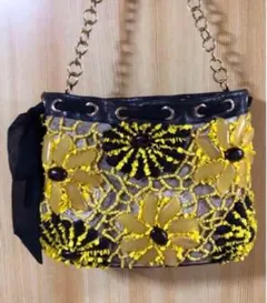 ジャマンピュエッシュ　スパンコールバッグ　 新品未使用‼️