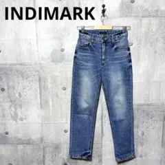 INDIMARK インディマーク レディース ボーイズクロップドデニム ジーンズのサムネイル