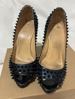 出品停止予定の為最終値下げ Christian Louboutin オープントゥ - メルカリ