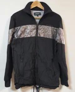 Diesel ナイロンジャケット ジップジャケット　　ブルゾン　黒　S