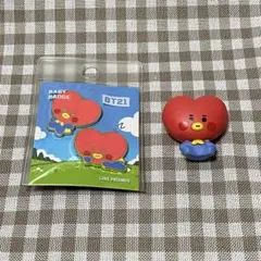 BT21 TATA ピンバッジ フィギュア 2点セット