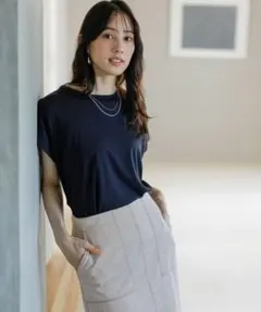 ANY SISトップス　新品　ネイビー