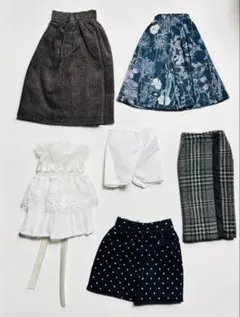 ドール服 6点 まとめ売り リカちゃん ピュアニーモ 対応 特1/6 ジャンクのサムネイル