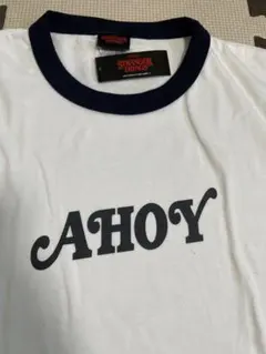 SHOY ストレンジャーシングス リンガー L tシャツ 半袖　 ホワイト