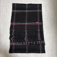 Barbie チェック柄マフラー