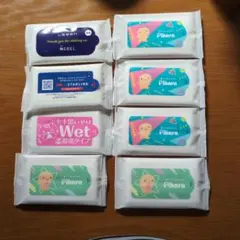ウェットティッシュ　携帯用　８個