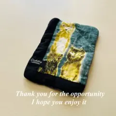 遊びゴコロ ミナペルホネンfabric使用 ガーゼハンカチ