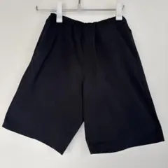 160 ユニクロ ウルトラストレッチドライEXショートパンツ ブラック 黒