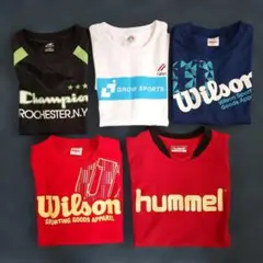 スポーツウェア Tシャツ 5点セットのサムネイル