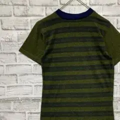 USA製90sヴィンテージTシャツ！シングルステッチグリーンレディースS古着26