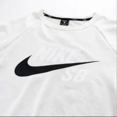 NIKE SB スウェット トレーナー 白 M ロゴ ナイキ