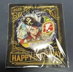 ドクターストーン マルイ 石神千空 バースデー 誕生日 缶バッジ カード Dr．STONE』バースデイ缶バッジ 石神千空 BF1: アクセサリー