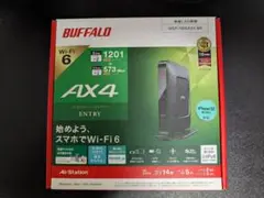 BUFFALO WSR-1800AX4-BK Wi-Fi 6ルーター
