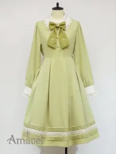amavel Histoire Osmanthus ワンピース 長袖 金木犀 - メルカリ