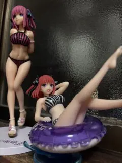五等分の花嫁 中野二乃 水着フィギュア2セット