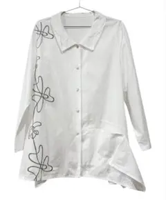 極美品　センソユニコ　慈雨　ジャガード模様　トップス　チュニック　変形 ツッキリジャガード はおり|慈雨 | Sensounico ONLINE STORE