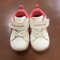 CONVERSE ホワイト/ピンク スニーカー 12.0cm