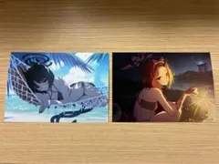 ブルーアーカイブ　キキョウ&レンゲ　ブロマイド