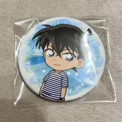 名探偵コナン　キャラバッジコレクション　夏　デフォルメ　缶バッジ　工藤新一