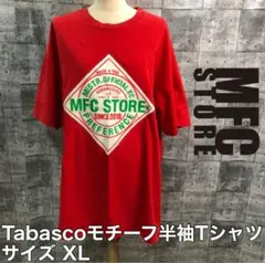 MFC STORE タバスコ モチーフ 半袖 Tシャツ TABASCO XL