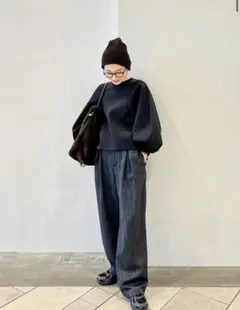ダブルニット ボリュームスリーブプルオーバーのサムネイル