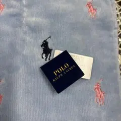 新品　ポロラルフローレン ミニタオルハンカチ ポニー刺繍入り
