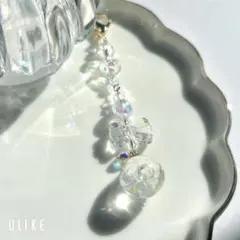 【No.142】ビーズチャーム/ビーズキーホルダー／スマホチャーム