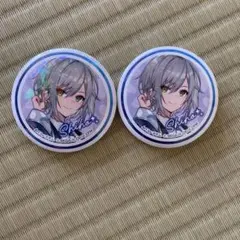 プロセカローソンコラボ　日野森志歩缶バッジ