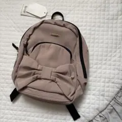 apres les cours リボン リュック くすみピンクのサムネイル