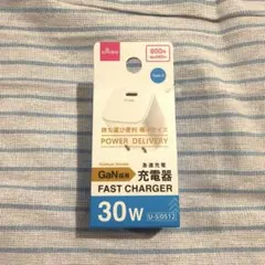 30W 急速充電器 Type-C /DAISO GaN採用