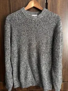 BEAUTY&YOUTH クルーネックニットセーターミックスカラー　Mサイズ