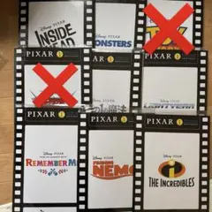 【L賞】Happyくじ／PIXAR2026 ピクサーカードコレクション7種セット