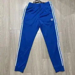 adidas アディダス　トレフォイル刺繍ロゴ　サイドライン　トラックパンツ