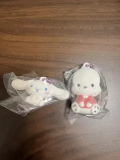 サンリオ ふわふわフロッキーマスコット ポチャッコ シナモロール