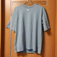 GU Dry ponte Tシャツ ライトブルー L【管理No.479】のサムネイル