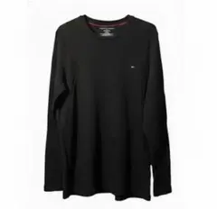 ブラック長袖 Tシャツ TOMMY HILFIGER