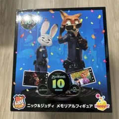 ズートピア Happyくじ Last賞 ニック＆ジュディ メモリアルフィギュア