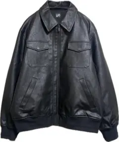 GU ブラック ジップアップブルゾン　UNDERCOVER