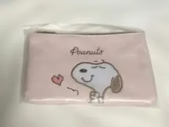 【新品未使用】ゼクシィ スヌーピーレザー調ポーチ
