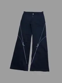 ロカビリーピストルパンツ スラックス ブラック✖️ピンク - メルカリ
