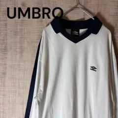 UMBRO×Beauty&Youth ゲームシャツ　ホワイト　ネイビー　Lサイズのサムネイル