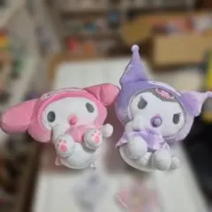 マイメロディ·クロミ　おねむなBIG ぬいぐるみ