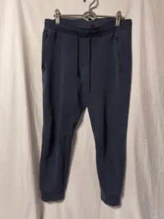 ユニクロ ドライストレッチスウェットパンツ ネイビー メンズ L