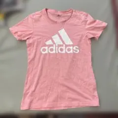 adidas ピンク Tシャツ Mサイズ