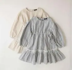 新品タグ付き　urban cherry ウエストリボンデザインティアードワンピ