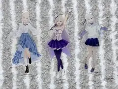 Re:ゼロから始める異世界生活 エミリア アクリルスタンド 3種セット