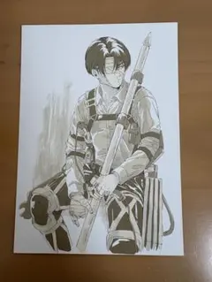 進撃の巨人 入場者特典 第2弾　ビジュアルカード　リヴァイ