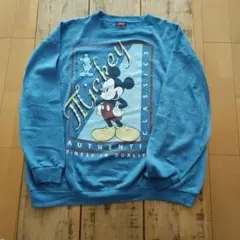 90s Mickey Unlimited ミッキーマウス スウェット　XL