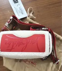 美品‼️クリスチャンルブタン ウエストポーチ ボディバッグ マルチカラー 美品】クリスチャンルブタン ボディバッグ ウエストバッグ